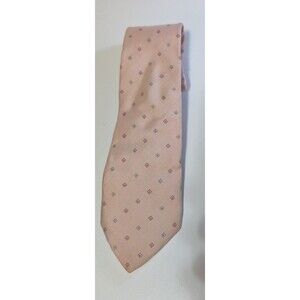 Yves Saint Laurent Necktie Men's Classic Tie Pink With Diamonds YSL Silk (146)